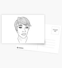 Kris Jenner sketch Postcards