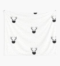 Cat´s antlers 3 b (png) Wall Tapestry