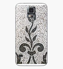 Ancient Plant Mosaic Tile Pattern Case/Skin for Samsung Galaxy