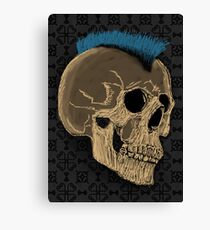 Punk Skull Canvas Print