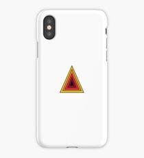 triangle in motion iPhone Case