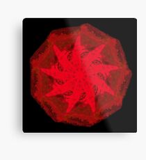 WDVT Mandala - 0040 - A Storm of Giants Metal Print