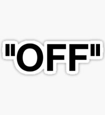 Off White Label - Off Sticker