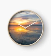 Cable beach sunset refection Clock
