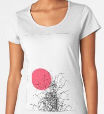 Untitled- Red Women's Premium T-Shirt