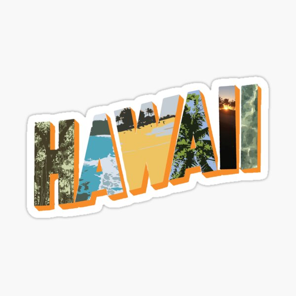 Hawaii Stickers Redbubble