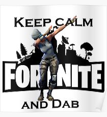 Keep calm and Dab Poster
