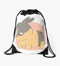 tepig friend ! Drawstring Bag