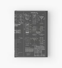 Cuaderno de tapa dura Carta de construcción de coctel por el Servicio Forestal de los Estados Unidos