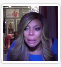 Wendy Williams crying Sticker
