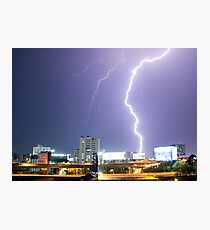 Lightning Strike Photographic Print