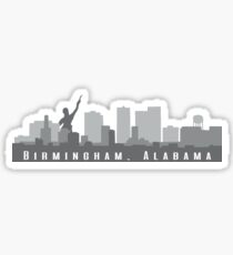 Birmingham Skyline Sticker