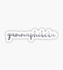 Gamma Phi Beta Sticker