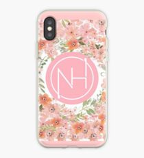 Niall floral design iPhone Case