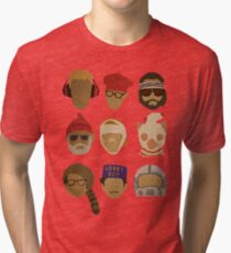 Wes Anderson's Hats Tri-blend T-Shirt