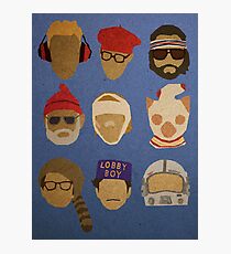 Wes Anderson's Hats Photographic Print