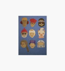 Wes Anderson's Hats Art Board