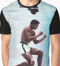 Muhammad Ali underwater colorful poster Graphic T-Shirt