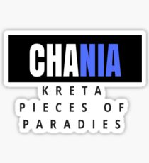 Chania Crete - Pieces of paradise Sticker