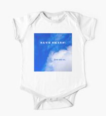 Blue Skies One Piece - Short Sleeve