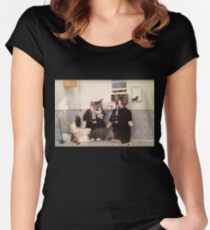 Smoking Kittens Women's Fitted Scoop T-Shirt