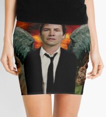 Keanu Reeves - The Angel from Hell (design by ACCI) Mini Skirt