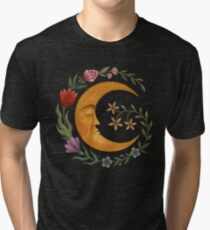 Camiseta de tejido mixto Luna de verano