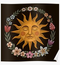 Midsummer Sun Poster