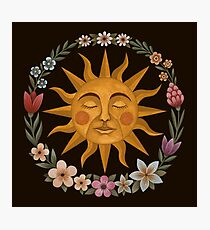 Lámina fotográfica Sol de verano