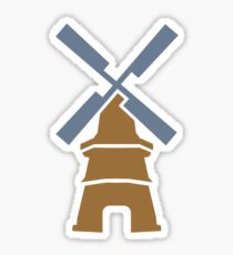 Windmill Sticker