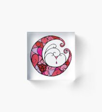 Blessings of Moon Acrylic Block