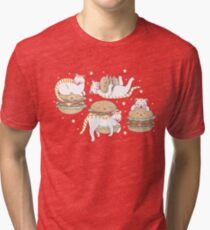 Cat burgers Tri-blend T-Shirt