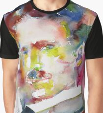 NIKOLA TESLA - watercolor portrait.10 Graphic T-Shirt
