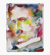 NIKOLA TESLA - watercolor portrait.10 iPad Case/Skin