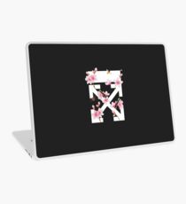 Off-White Cherry Blossom Arrows (Dark) Laptop Skin
