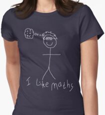 I like maths Women's Fitted T-Shirt