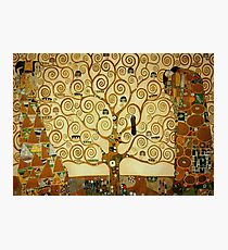 Gustav Klimt The Tree of Life Photographic Print