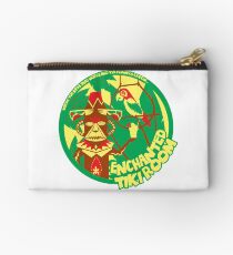 The Enchanted Tiki Room (green, red, yellow) Zipper Pouch