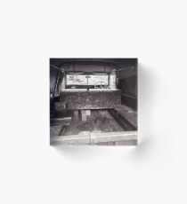 Inside An Army Truck Acrylic Block