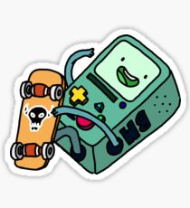 Skateboard BMO Sticker