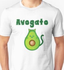 Avogato Addict shirt for avocato and catlover Avocat tee Unisex T-Shirt
