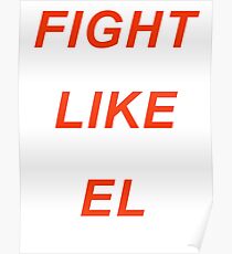 Póster Lucha como El