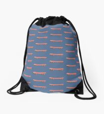 Skate Board Drawstring Bag