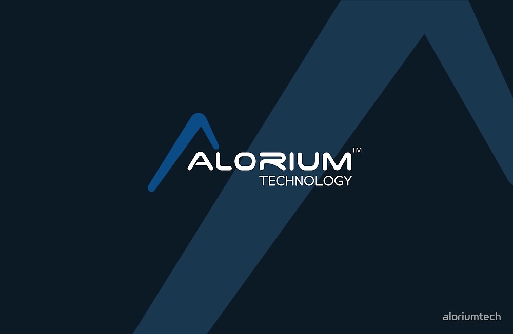 "Alorium Logo Dark Horizontal" by aloriumtech | Redbubble
