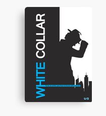 White Collar Canvas Print