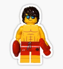 LEGO Lifeguard Sticker