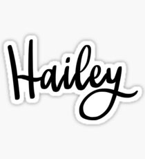 Hailey: Stickers | Redbubble