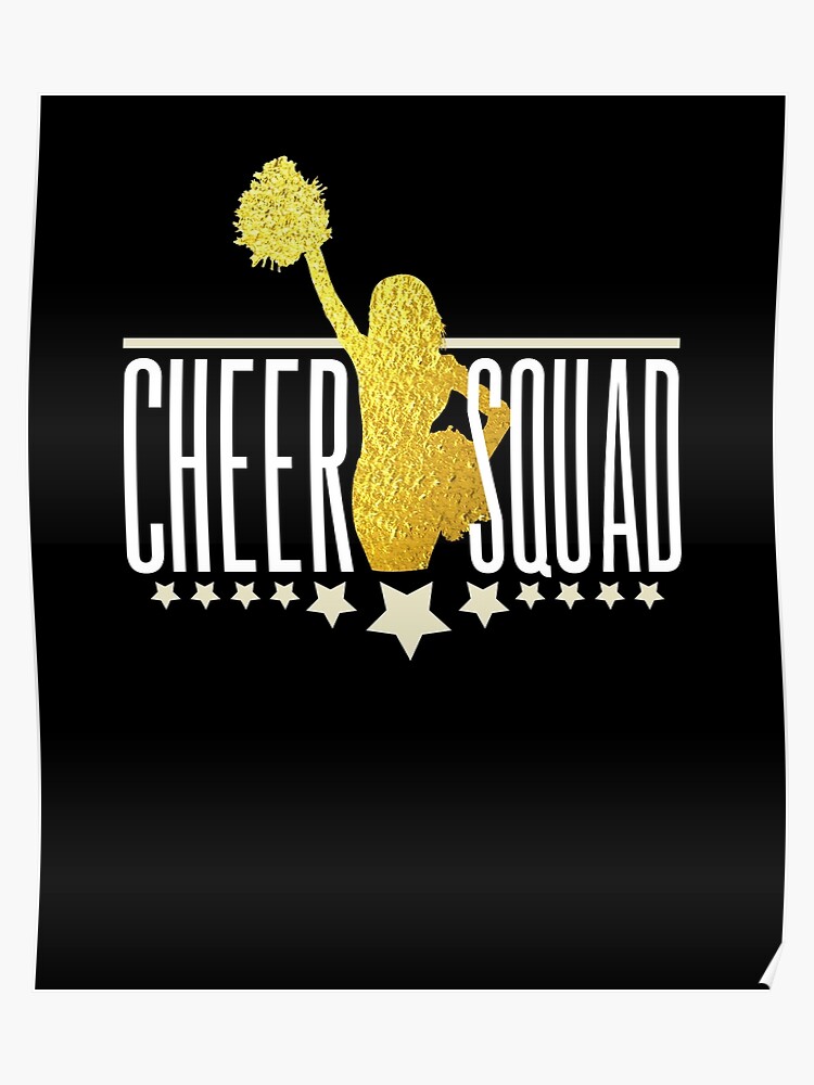 Cheer Squad Cheerleader Shirt Cheerleader Gift Cheerleader Clothes For Girls Cheerleading Tshirt Cheerleader Coach Cheerleader Dad