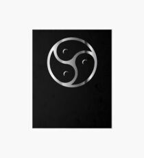 BDSM Triskele Symbol Art Board