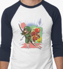SuperSuits Men's Baseball ¾ T-Shirt